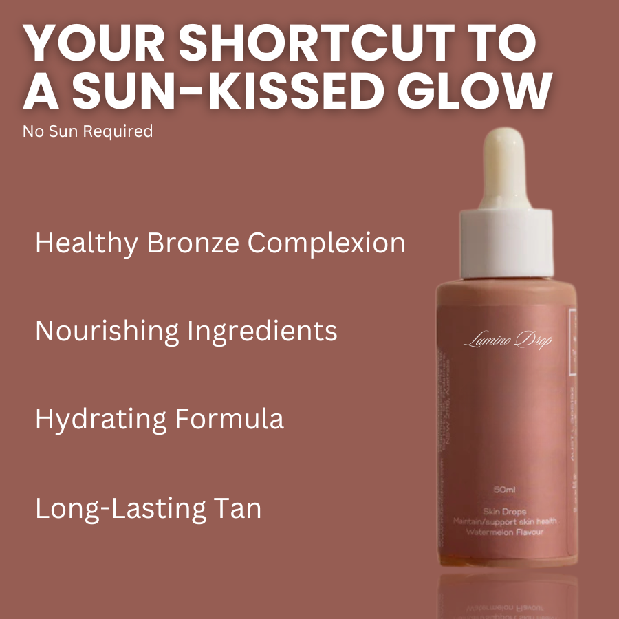 Lumino Drop - Dark Tan Drops