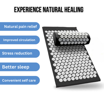 LuminoPress™ Acupressure Mat & Pillow Set