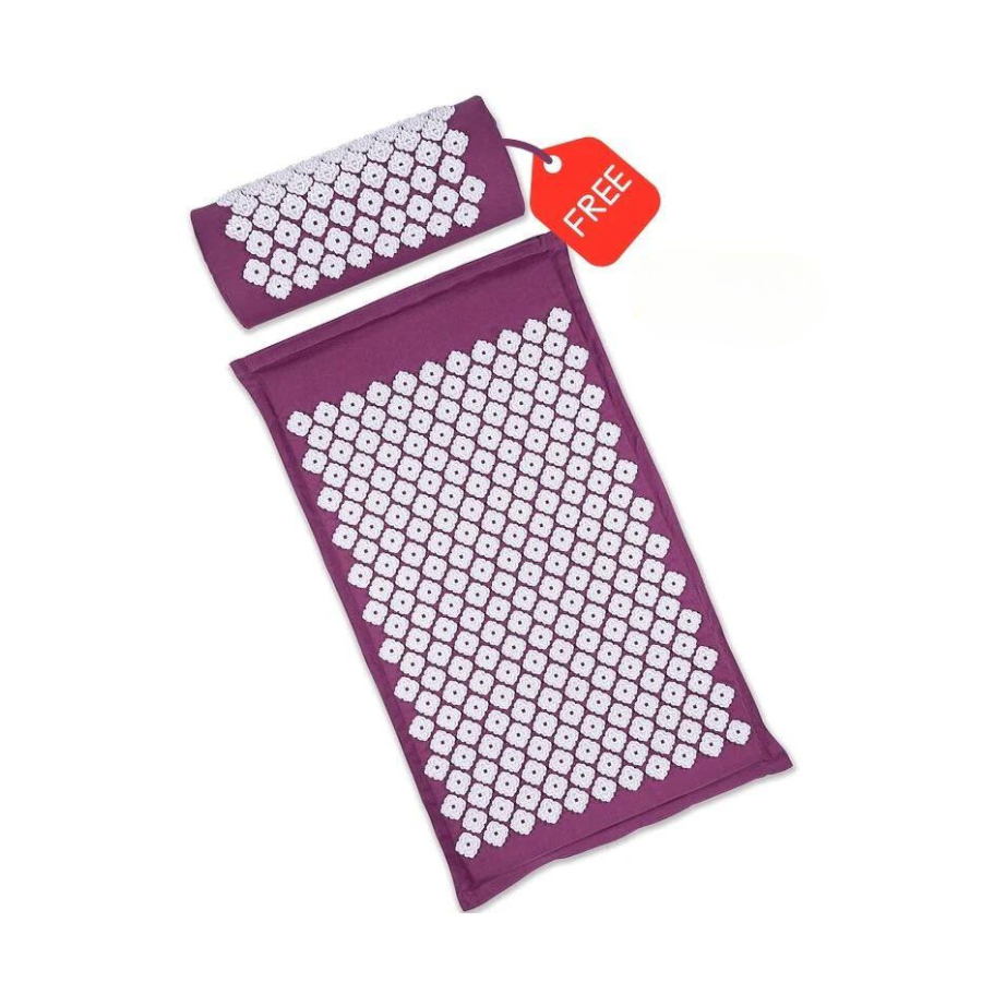 LuminoPress™ Acupressure Mat & Pillow Set